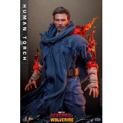 Human Torche Hot Toys mms789 - figurine Deadpool et Wolverine 1/6