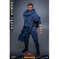 Human Torche Hot Toys mms789 - figurine Deadpool et Wolverine 1/6