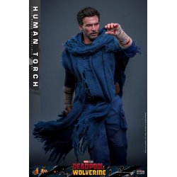 Human Torche Hot Toys mms789 - figurine Deadpool et Wolverine 1/6