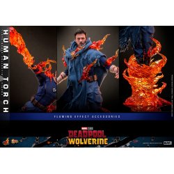 Human Torche Hot Toys mms789 - figurine Deadpool et Wolverine 1/6