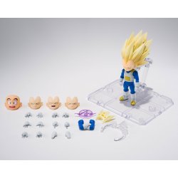 Vegeta Super Saiyan 3 Mini SH Figuarts Bandai - Dragon Ball Daima action figure 8 cm