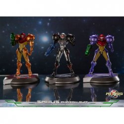 Samus Phazon Suit First 4 Figures F4F Standard version - Metroid Prime figure 28 cm