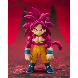 Son Goku Super Saiyan 4 Mini SH Figuarts - 7,5 cm Dragon Ball Daima action figure