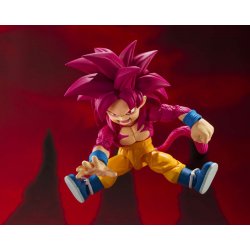 Son Goku Super Saiyan 4 Mini SH Figuarts - 7,5 cm Dragon Ball Daima action figure