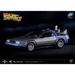 Delorean Time Machine Blitzway - réplique 1/6 voiture Retour Vers Le Futur 2
