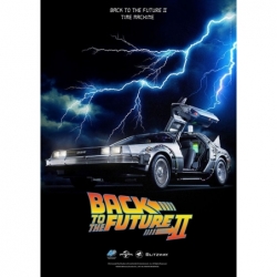 Delorean Time Machine Blitzway - réplique 1/6 voiture Retour Vers Le Futur 2