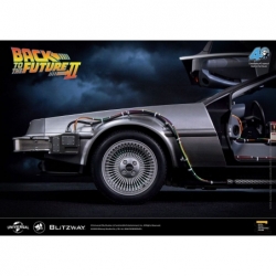 Delorean Time Machine Blitzway - réplique 1/6 voiture Retour Vers Le Futur 2