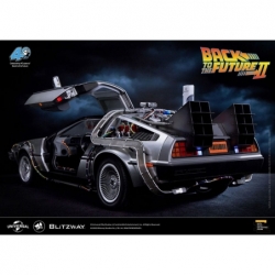 Delorean Time Machine Blitzway - réplique 1/6 voiture Retour Vers Le Futur 2