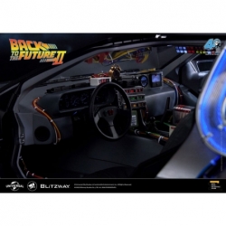 Delorean Time Machine Blitzway - réplique 1/6 voiture Retour Vers Le Futur 2