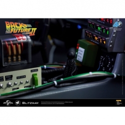 Delorean Time Machine Blitzway - réplique 1/6 voiture Retour Vers Le Futur 2