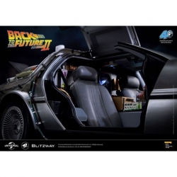 Delorean Time Machine Blitzway - réplique 1/6 voiture Retour Vers Le Futur 2