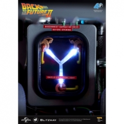 Delorean Time Machine Blitzway - réplique 1/6 voiture Retour Vers Le Futur 2