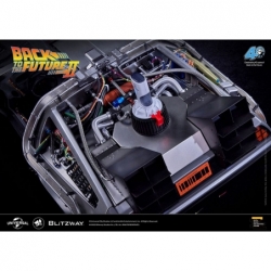 Delorean Time Machine Blitzway - réplique 1/6 voiture Retour Vers Le Futur 2
