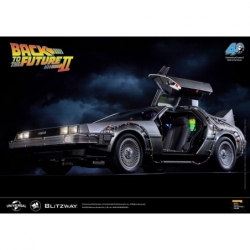Delorean Time Machine Blitzway - réplique 1/6 voiture Retour Vers Le Futur 2