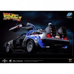 Delorean Time Machine Blitzway - réplique 1/6 voiture Retour Vers Le Futur 2