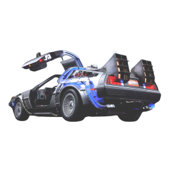 Delorean Time Machine Blitzway - réplique 1/6 voiture Retour Vers Le Futur 2