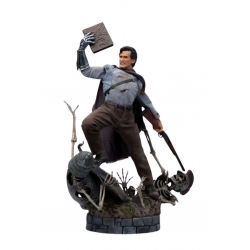 Ash Plus Formato di Infinite Statue - Statua in scala 1/4 di Army Of Darkness