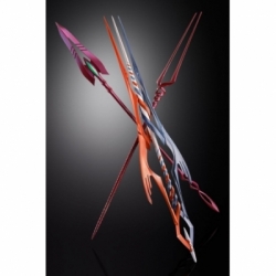 Production Model-02 with Cassius spear Metal Build by Bandai Tamashii Nations - Evangelion 22 cm action figure