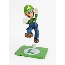 Luigi SH Figuarts von Bandai Tamashii Nations Reissue version - Super Mario 11 cm Actionfigur