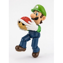 Luigi SH Figuarts Reissue par Bandai Tamashii Nations - figurine Super Mario de 11 cm