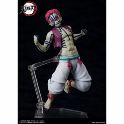 Akaza Figma di Freeing - Demon Slayer: Kimetsu No Yaiba 15 cm action figure