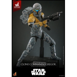 Clone Commando Gregor di Hot Toys - Star Wars The Clone Wars in scala 1/6 action figure - Riferimento TMS155