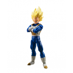 Super Saiyan Vegeta (Dangerous Pride) SH Figuarts par Bandai Tamashii Nations - figurine Dragon Ball Z de 13 cm