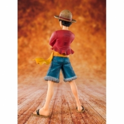 Monkey D Luffy (Cappello di Paglia) Figuarts Zero di Bandai Tamashii Nations - Figura di One Piece 14 cm
