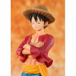 Monkey D Luffy (Cappello di Paglia) Figuarts Zero di Bandai Tamashii Nations - Figura di One Piece 14 cm