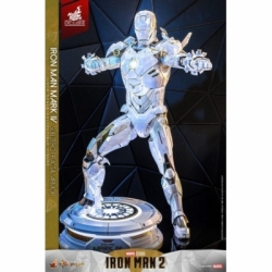 Iron Man Mark IV (Sub Zero Fractal Armor) par Hot Toys - figurine 1/6 Iron Man 2 de 33 cm - Reference MMS830D76