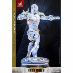 Iron Man Mark IV (Sub Zero Fractal Armor) par Hot Toys - figurine 1/6 Iron Man 2 de 33 cm - Reference MMS830D76