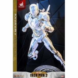 Iron Man Mark IV (Sub Zero Fractal Armor) par Hot Toys - figurine 1/6 Iron Man 2 de 33 cm - Reference MMS830D76