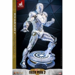 Iron Man Mark IV (Sub Zero Fractal Armor) by Hot Toys - Iron Man 2 1/6 scale action figure - Reference MMS830D76