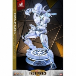 Iron Man Mark IV (Sub Zero Fractal Armor) by Hot Toys - Iron Man 2 1/6 scale action figure - Reference MMS830D76