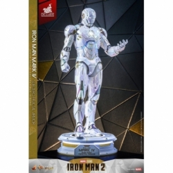 Iron Man Mark IV (Sub Zero Fractal Armor) by Hot Toys - Iron Man 2 1/6 scale action figure - Reference MMS830D76