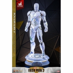 Iron Man Mark IV (Sub Zero Fractal Armor) par Hot Toys - figurine 1/6 Iron Man 2 de 33 cm - Reference MMS830D76