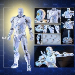 Iron Man Mark IV (Sub Zero Fractal Armor) par Hot Toys - figurine 1/6 Iron Man 2 de 33 cm - Reference MMS830D76