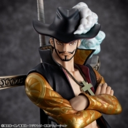 Dracule Mihawk Portrait Of Pirates POP SA-Limited di Megahouse - One Piece statua da 29 cm