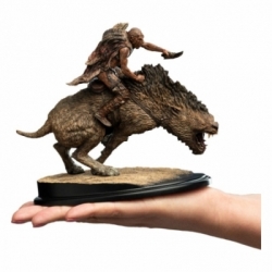 Sharkû su Warg di Weta - The Lord Of The Rings figura di 18 cm