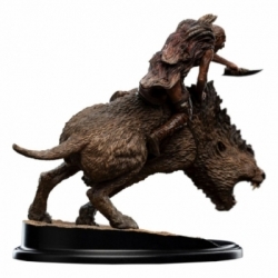 Sharkû su Warg di Weta - The Lord Of The Rings figura di 18 cm