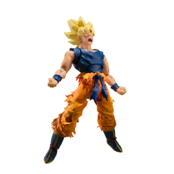Super Saiyan Son Goku (Combattente della Rabbia) SH Figuarts di Bandai Tamashii Nations - Dragon Ball Z 14 cm action figure