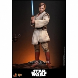 Obi-Wan Kenobi (Mustafar) par Hot Toys - figurine 1/6 Star Wars Episode 3 : La Revanche Des Sith de 31 cm - Reference MMS843