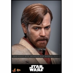 Obi-Wan Kenobi (Mustafar) par Hot Toys - figurine 1/6 Star Wars Episode 3 : La Revanche Des Sith de 31 cm - Reference MMS843