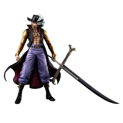 Dracule Mihawk Portrait Of Pirates POP SA-Limited di Megahouse - One Piece statua da 29 cm