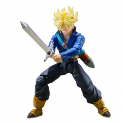 Trunks (Il Ragazzo Dal Futuro) SH Figuarts di Bandai Tamashii Nations Riedizione - Dragon Ball Z 15 cm action figure