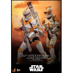 212° Battaglione d'Attacco Clone Trooper di Hot Toys - Deluxe - Star Wars in scala 1/6 action figure - MMS852