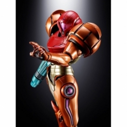 Samus Aran Chogokin par Bandai Tamashii Nations - figurine Metroid Prime 4 : Beyond de 21 cm