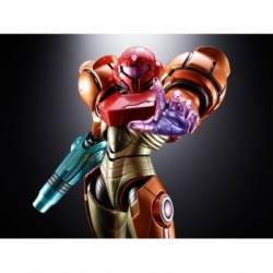 Samus Aran Chogokin par Bandai Tamashii Nations - figurine Metroid Prime 4 : Beyond de 21 cm