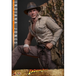 Indiana Jones di Hot Toys Deluxe versione - MMS861 - Indiana Jones e il tempio maledetto scala 1/6 action figure