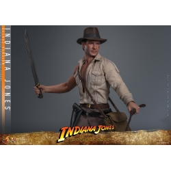 Indiana Jones di Hot Toys Deluxe versione - MMS861 - Indiana Jones e il tempio maledetto scala 1/6 action figure